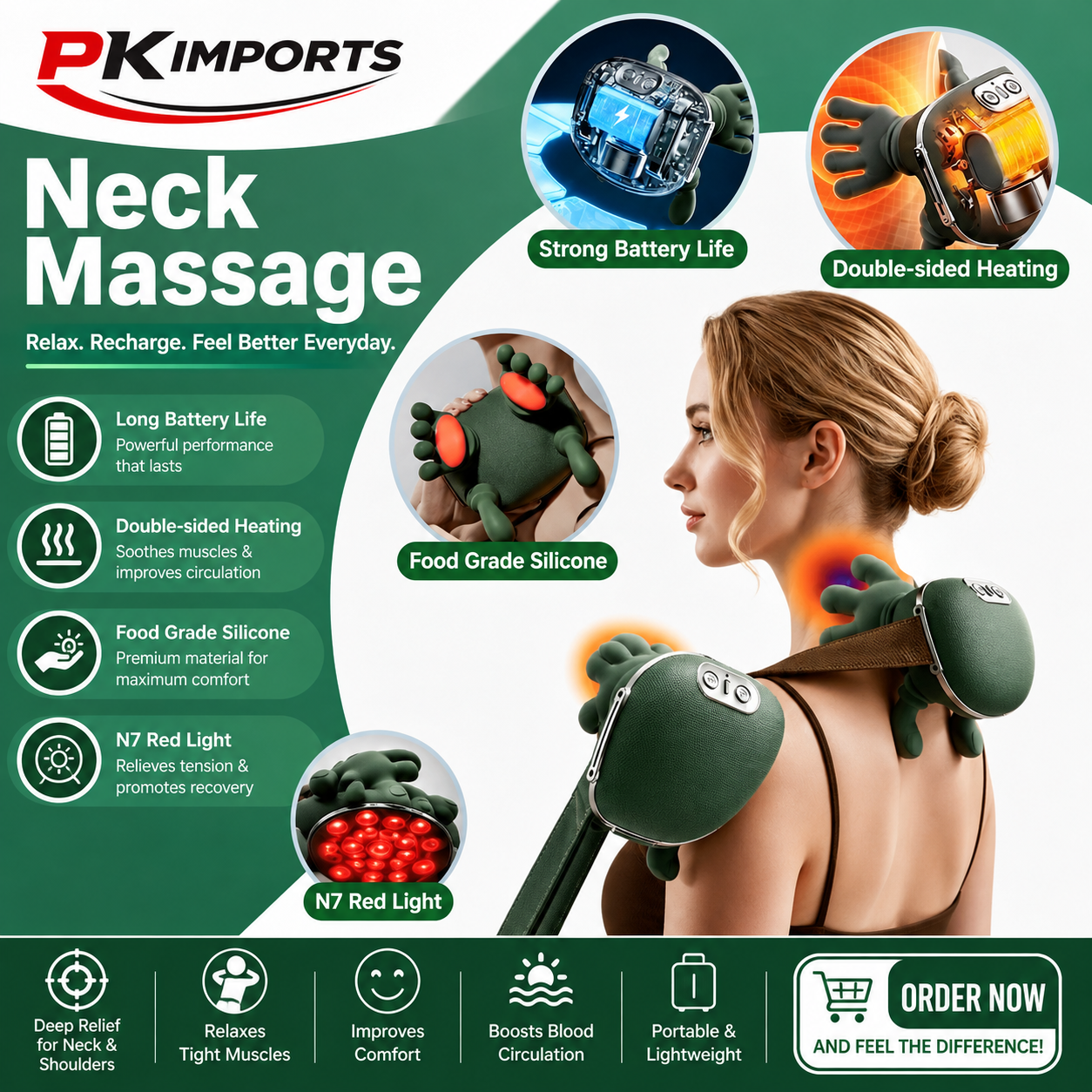 Electric Neck & Shoulder Massager