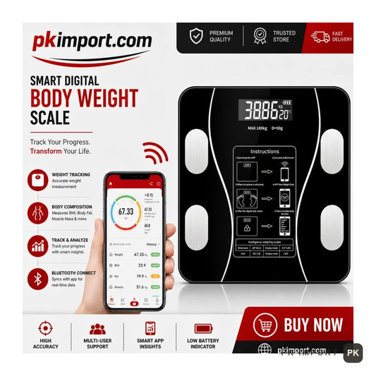 Smart Digital Body Weight Scale — PK Import