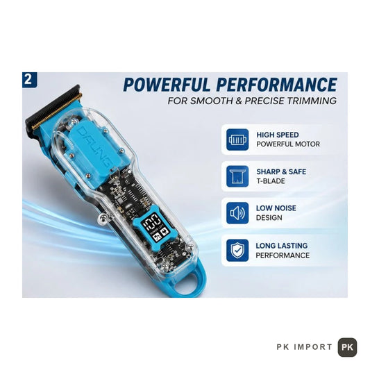 Transparent Visible Hair Trimmer — PK Import
