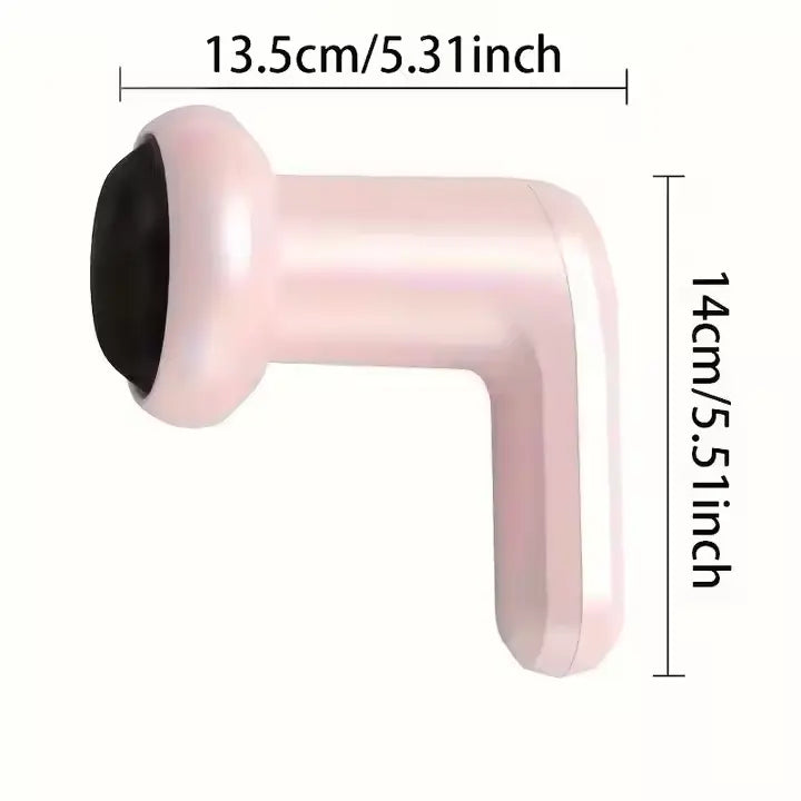 Rolling massager with 4 heads