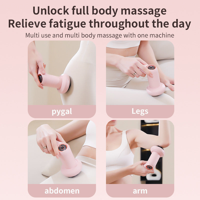 Rechargeable rolling massager with USB cable