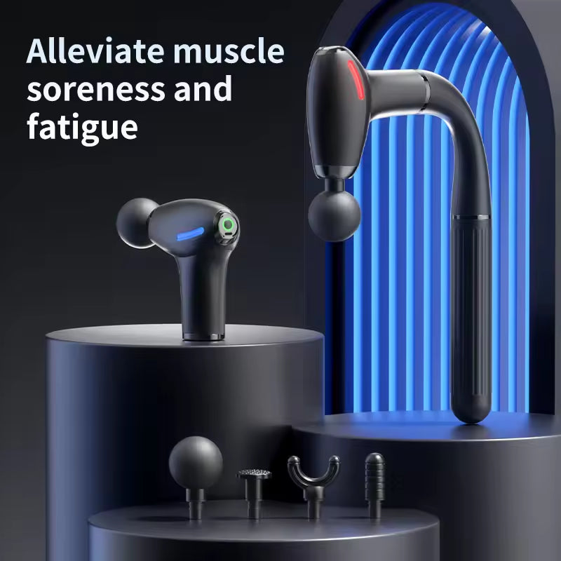 Body massager detachable handle