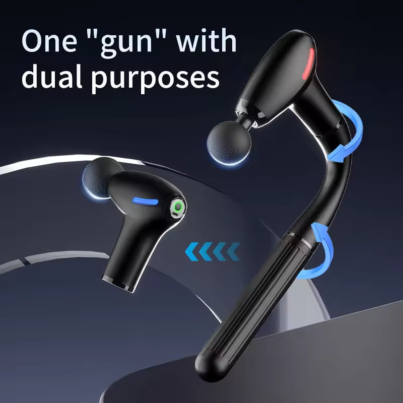 Massager used on leg muscles