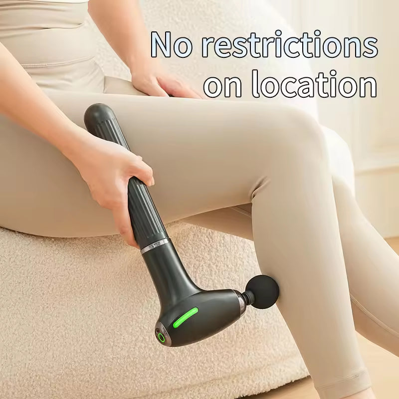 Rechargeable body massager charging port