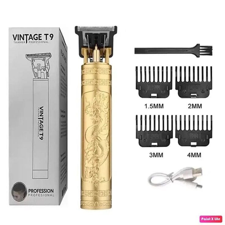 Vintage T9 hair and beard trimmer with guide combs by PK Import